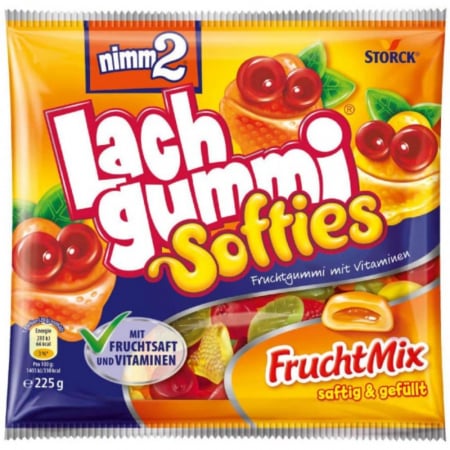 BOMBOANE SI JELEURI - Jeleuri Nimm2 Softies FruchtMix, 225g