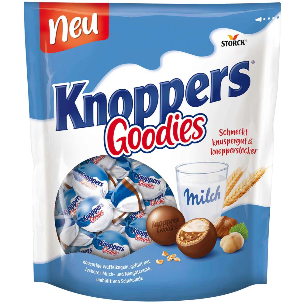 NAPOLITANE SI BATOANE - Knoppers Goodies 180g