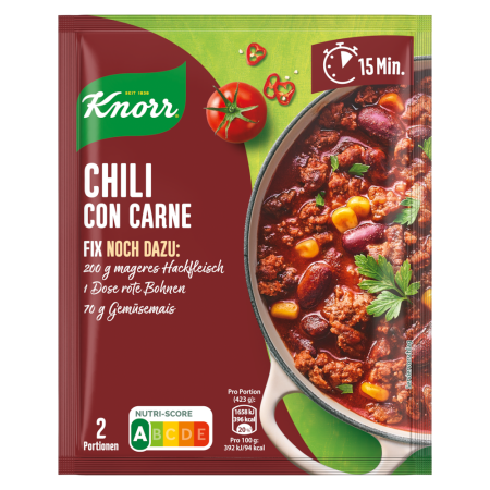 TOATE PRODUSELE - Knorr Fix Chili con Carne, 33 g