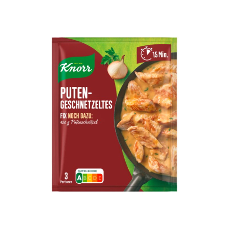 Knorr Fix Puten Geschnetzeltes, Curcan, 54 g