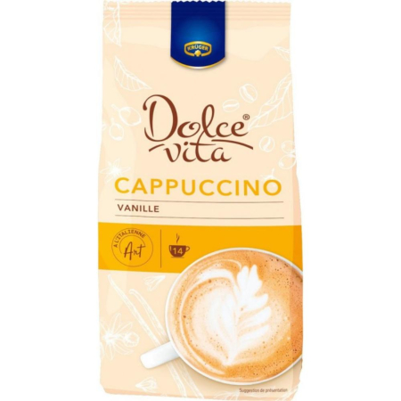 TOATE PRODUSELE - Kruger Dolce Vita Cappuccino cu Vanilie, 380g