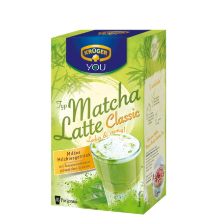 TOATE PRODUSELE - Kruger Matcha Latte, 10 plicuri, 250g