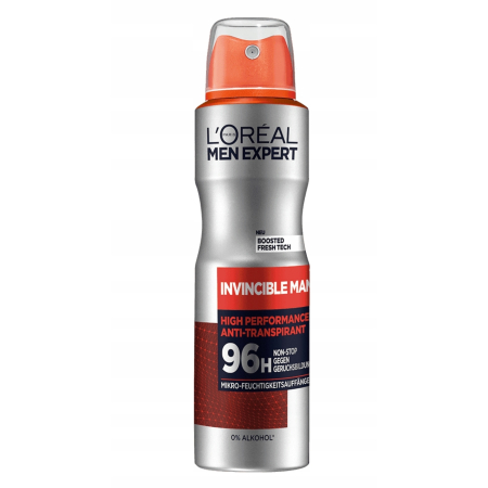 TOATE PRODUSELE - L’Oréal Paris Invincible Man, deodorant spray pentru barbati, 150 ml