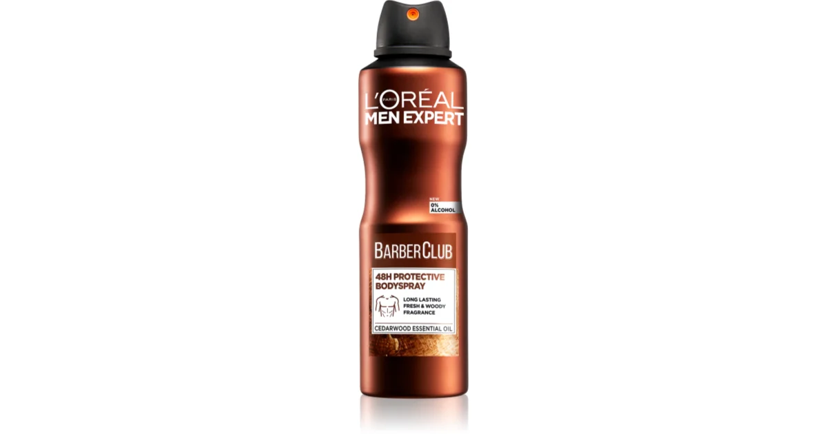 TOATE PRODUSELE - L’Oréal Paris Men Expert Barber Club deodorant spray pentru barbati, 150 ml