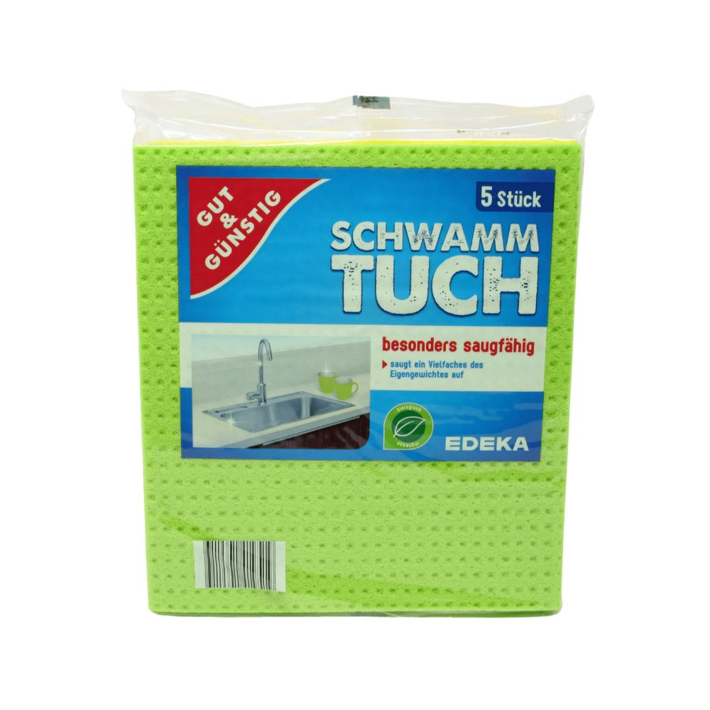 DETERGENTI SI PRODUSE MENAJ - Lavete umede Gut&Gunstig, 5 bucati