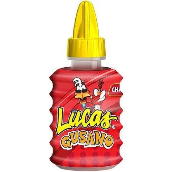 BOMBOANE SI JELEURI - Lucas Gusano (MEXIC) Hot Liquid Chamoy - cu gust de chilli 36g