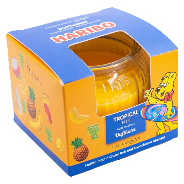 TOATE PRODUSELE - Lumanare parfumata Gift Box Haribo Tropical Fun - 85g