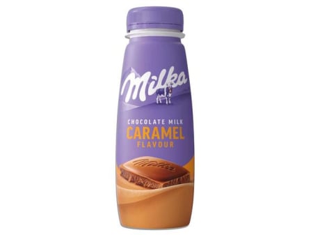 SUCURI / BAUTURI - Milka, Bautura din lapte cu ciocolata, Caramel, 250ml