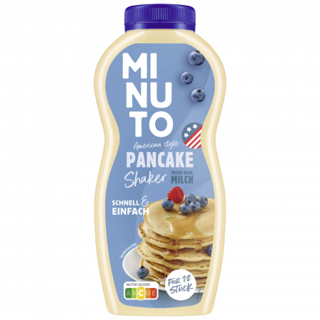 CEREALE - Mix de clătite americane Minuto Shaker pentru clătite în stil american, 219 gr