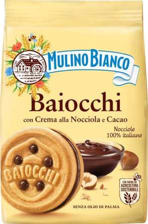 TOATE PRODUSELE - Mulino Bianco Baiocchi Nocciola Biscuiti cu alune si cacao, 260 g