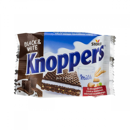 Napolitane Knoppers Black White 8 buc, 200 GR [1]