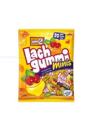 BOMBOANE SI JELEURI - Nimm2 Lachgummi Minis, jeleuri,  258g