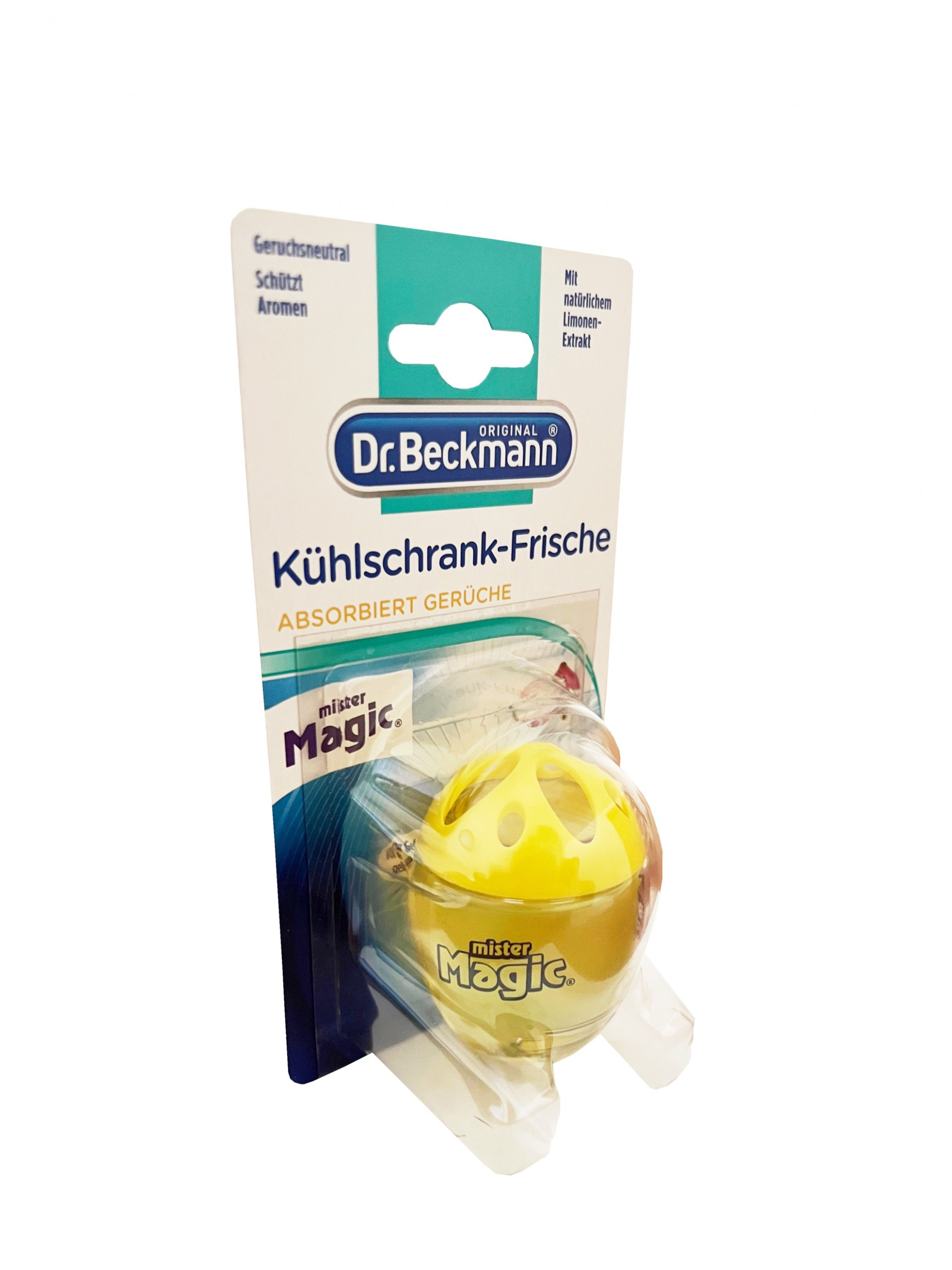 DETERGENTI SI PRODUSE MENAJ - Odorizant frigider Lemon Dr. Beckmann, 40 g