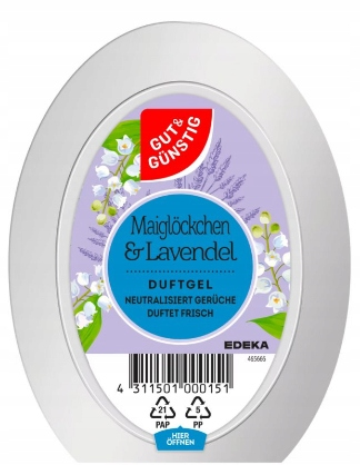 DETERGENTI SI PRODUSE MENAJ - Odorizant Maiglockchen & Lavender Duft Gel Gut&Gunstig, 150 g