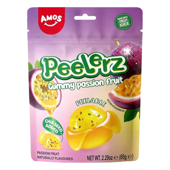 TOATE PRODUSELE - Peelerz Gummy Passion Fruit, Amos, 65 g