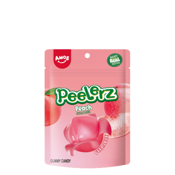 TOATE PRODUSELE - Peelerz Gummy Peach, piersica, Amos, 65 g