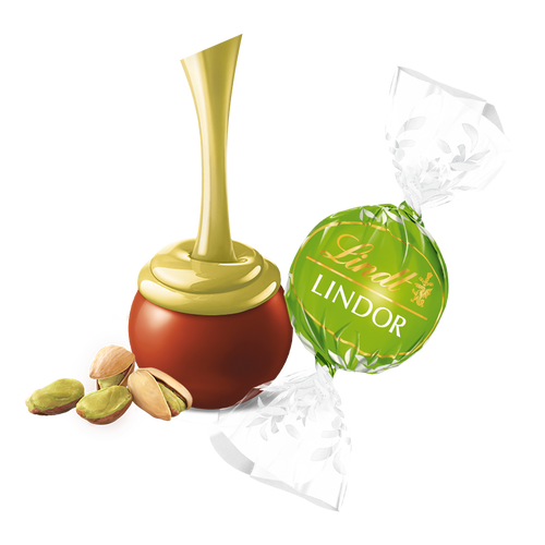 Praline Lindt Lindor ciocolata fistic, 200g [1]
