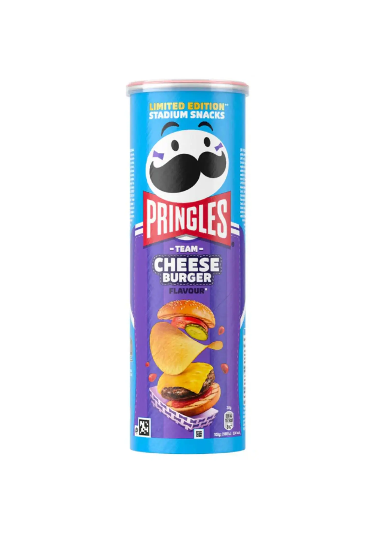 SNACKS-URI - Pringles Cheeseburger, editie limitata, 165 g