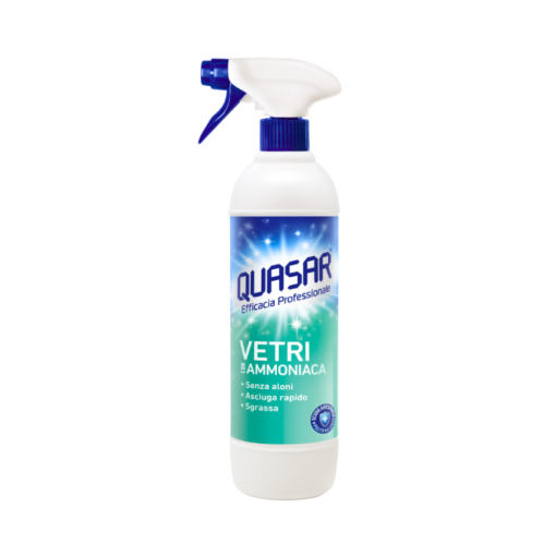 Quasar solutie geamuri cu amoniac Spray, 580 ml