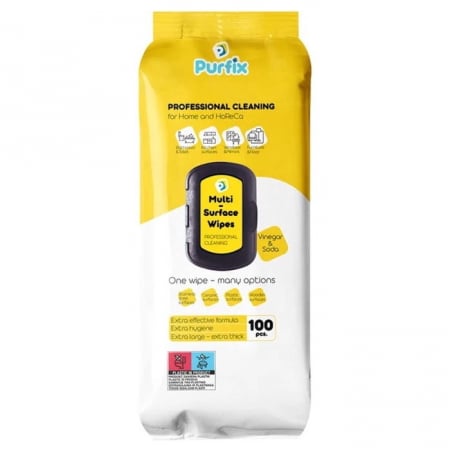 TOATE PRODUSELE - Servetele umede de curatare PURFIX Universal, 100 buc