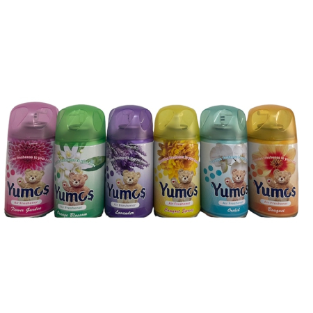 TOATE PRODUSELE - Set 6 rezerve, Odorizant pentru camera, spray YUMOS, 269 ml