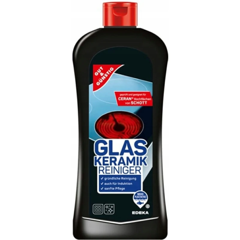 DETERGENTI SI PRODUSE MENAJ - Solutie Glaskeramik Reiniger Gut&Gunstig, 300 ml