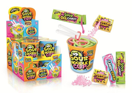 Sour Noodle Cup Candy, 65 gr [2]