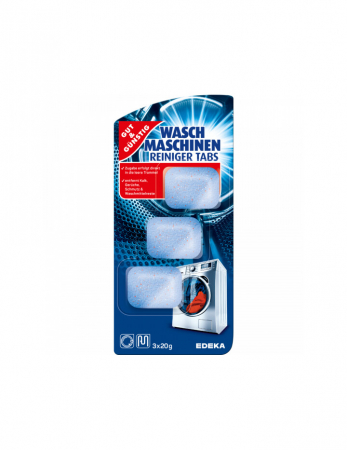 DETERGENTI SI PRODUSE MENAJ - Tablete curatare masina de spalat haine Gut & Gunstig, 3 bucati