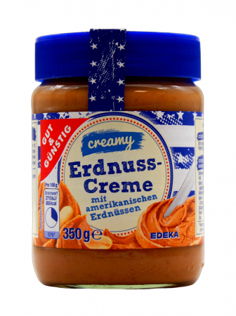 CIOCOLATA - Unt de arahide Gut & Gunstig creamy, 350 gr