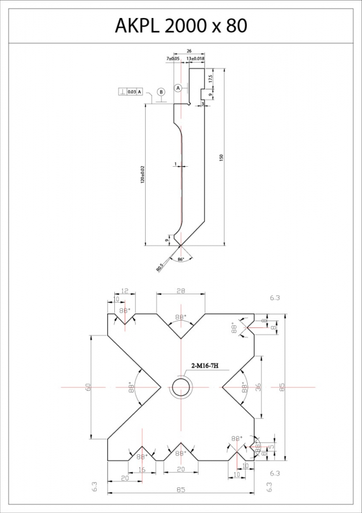 Presă hidraulică de îndoit tablă tip abkant Bernardo AKPL 2000 x 80 [22]