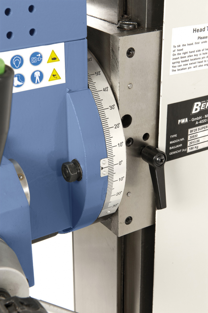 Masina de gaurit si frezat Bernardo BF 25 L Super [3]