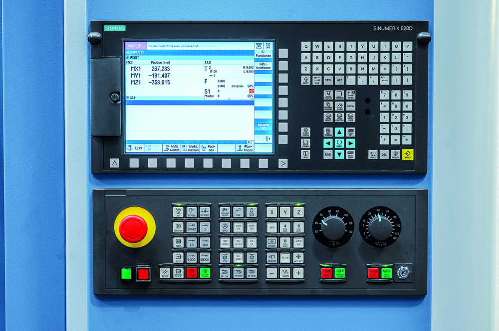 Centru de prelucrare verticala Bernardo CNC VMC 1000 cu Siemens 828D [4]