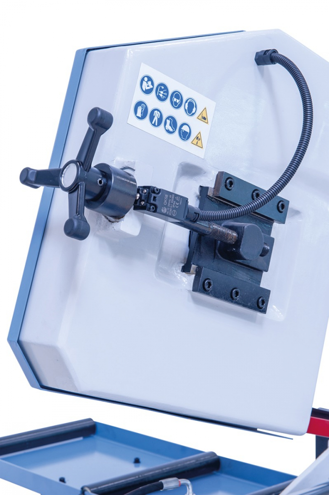Ferastrau semi-automat pentru metal cu taiere cu mitra dubla Bernardo DGS 460 HV [9]