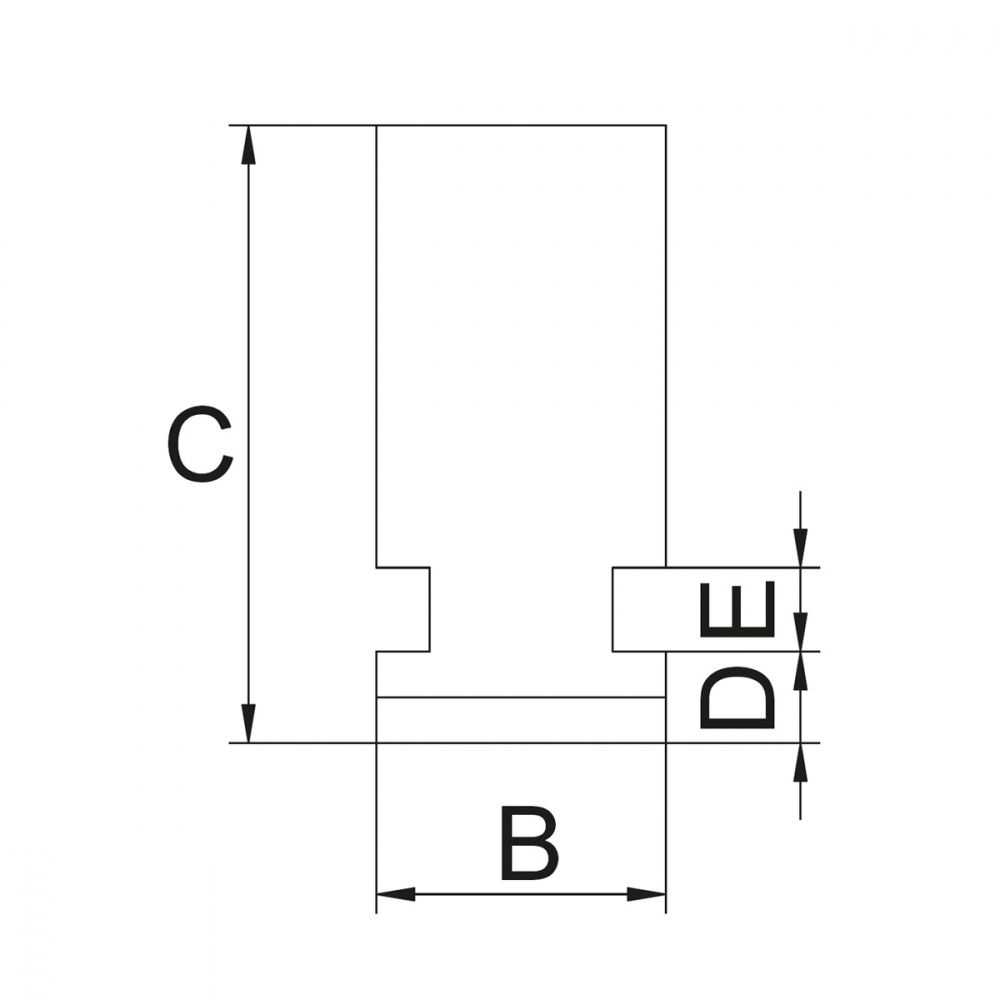 Falci dure de interior DIJ-DK12-400 [3]