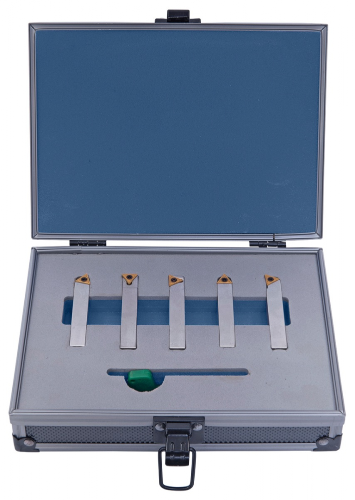 Set cutite de strunjire cu placute interschimbabile HM 10 mm, 5 buc. [2]
