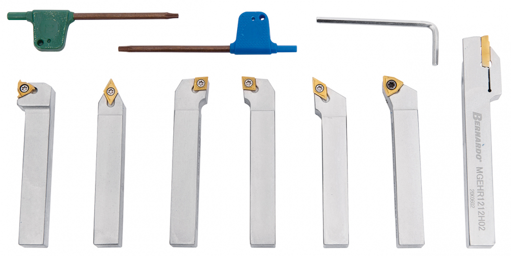 Set cutite de strunjire cu placute interschimbabile HM, 12 mm, set N [1]