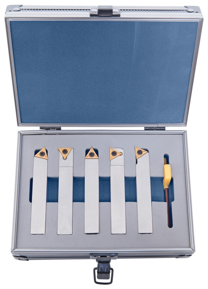 Set cutite de strunjire cu placute interschimbabile HM 16 mm, 5 buc. [2]