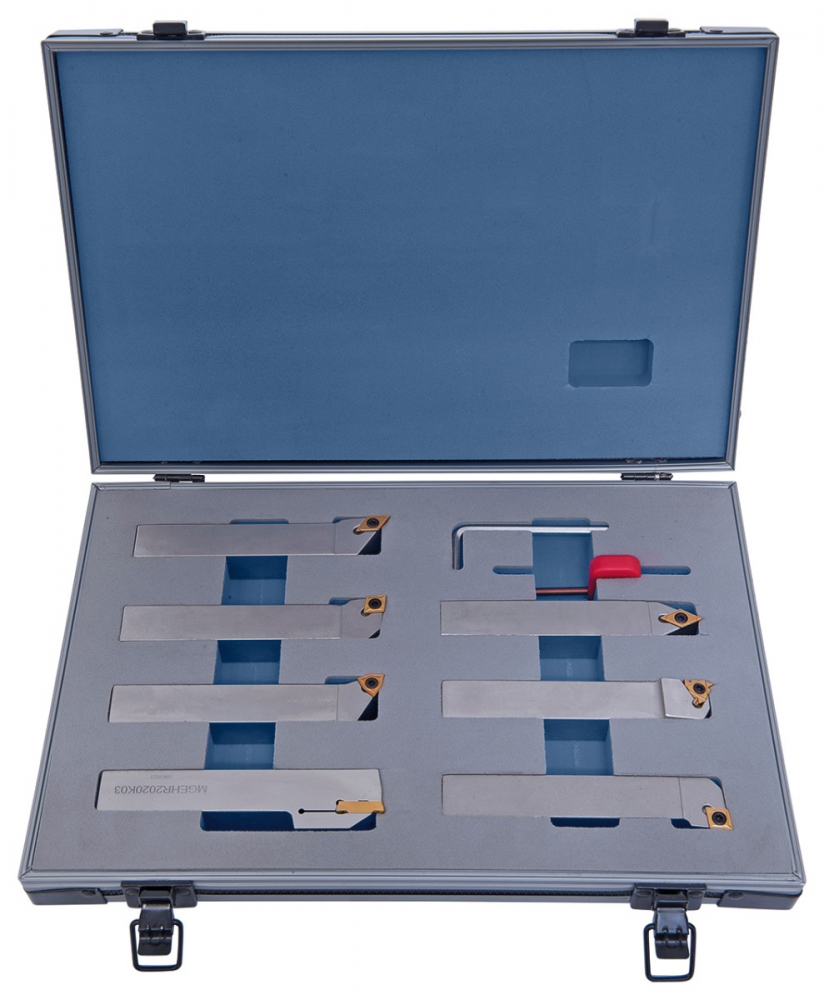 Set cutite de strunjire cu placute interschimbabile HM, 20 mm, set P [2]