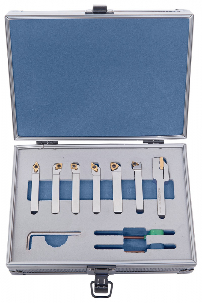 Set cutite de strunjire cu placute interschimbabile HM, 8 mm, set L [2]