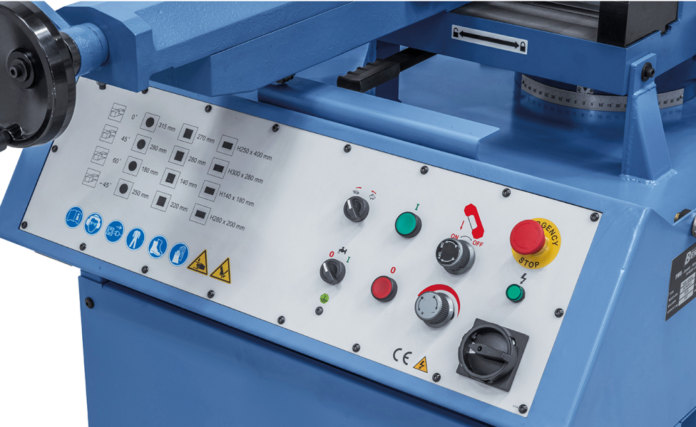 Fierastrau cu banda cu taiere dubla MBS 400 DG / 400 V [3]
