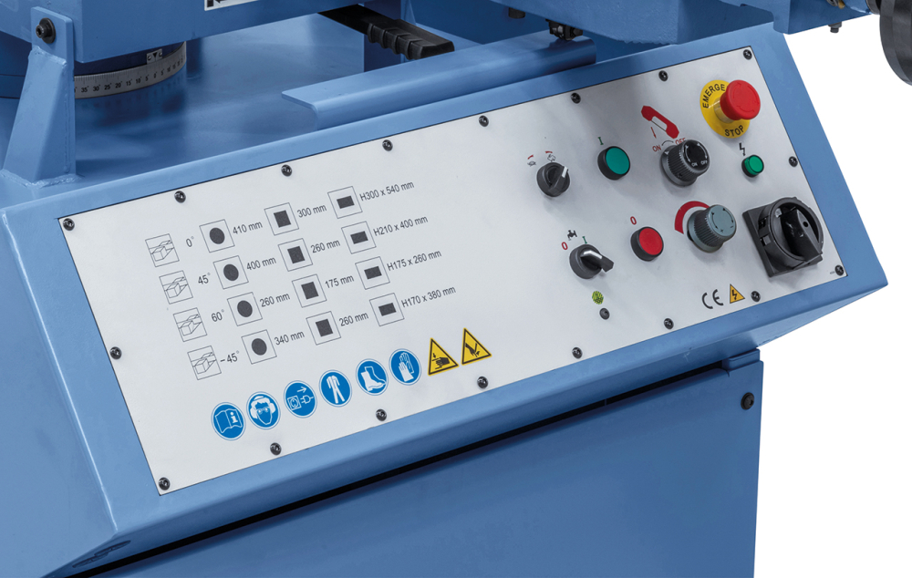 Fierastrau cu banda cu taiere dubla MBS 600 DG / 400 V [4]
