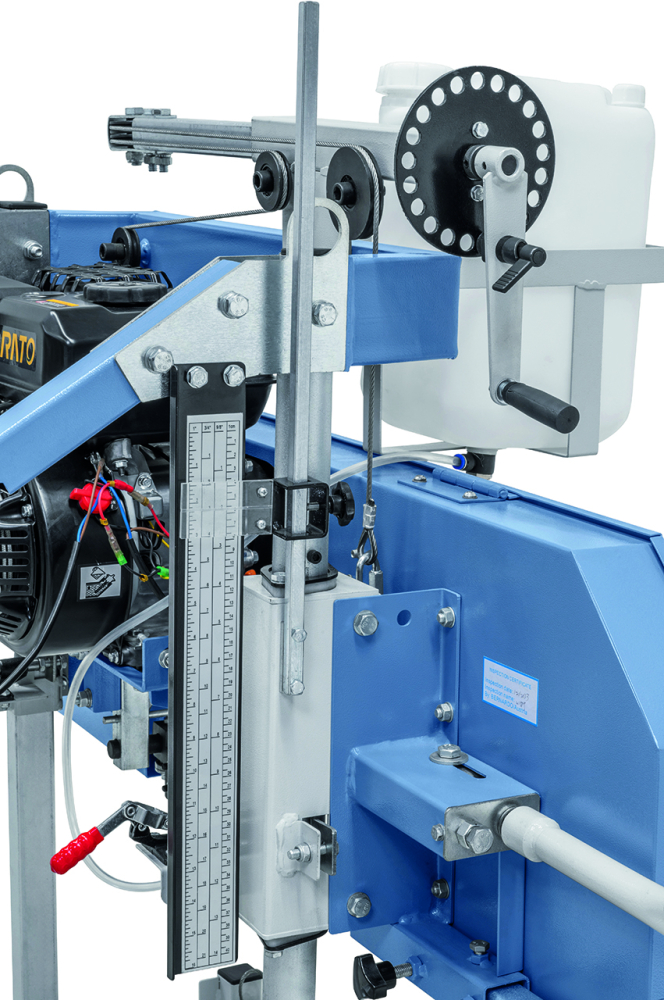 Fierastrau cu banda pentru busteni BBS 400 B (motor benzina) [3]