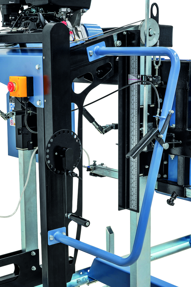 Fierastrau cu banda pentru busteni BBS 760 B (motor benzina) [10]