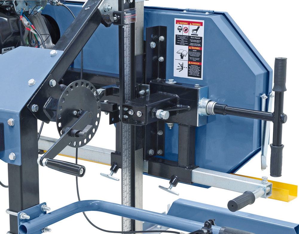 Fierastrau cu banda pentru busteni BBS 780 B (motor benzina) [15]