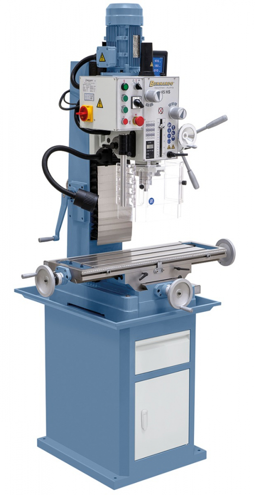 Masina de gaurire si frezare Bernardo FM 45 HS cu afisaj digital 3 axe ES-12 V inclus [4]