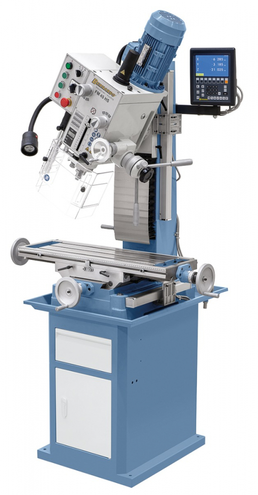 Masina de gaurire si frezare Bernardo FM 45 HS cu afisaj digital 3 axe ES-12 V inclus [3]