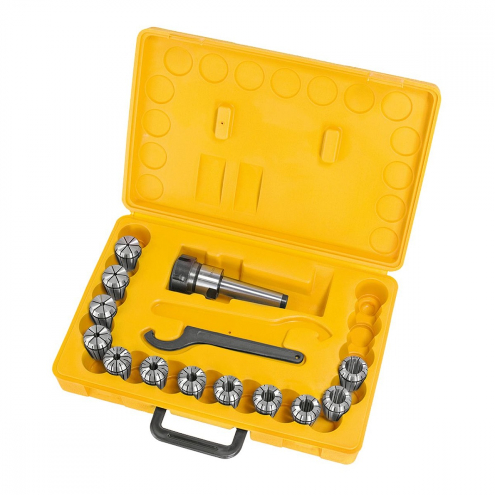 Set mandrina de prindere cu bucse ER 32 pentru frezare | MK 2 | 3 - 20 mm | 13 piese [1]