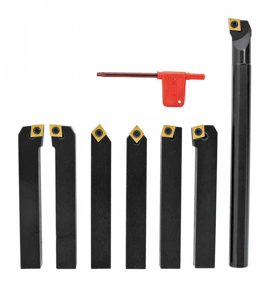 Set cutite de strung 6 buc., inclusiv tija adancime 1 buc., 20 mm [1]