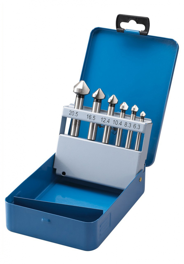 Set adancitoare conice 90° HSS, 6 bucati [1]