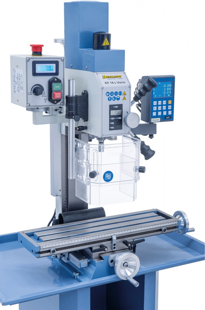 Masina de gaurit si frezat metal KF 16 L Vario cu afisaj digital [14]
